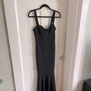 Formal Bustier Maxi Dress